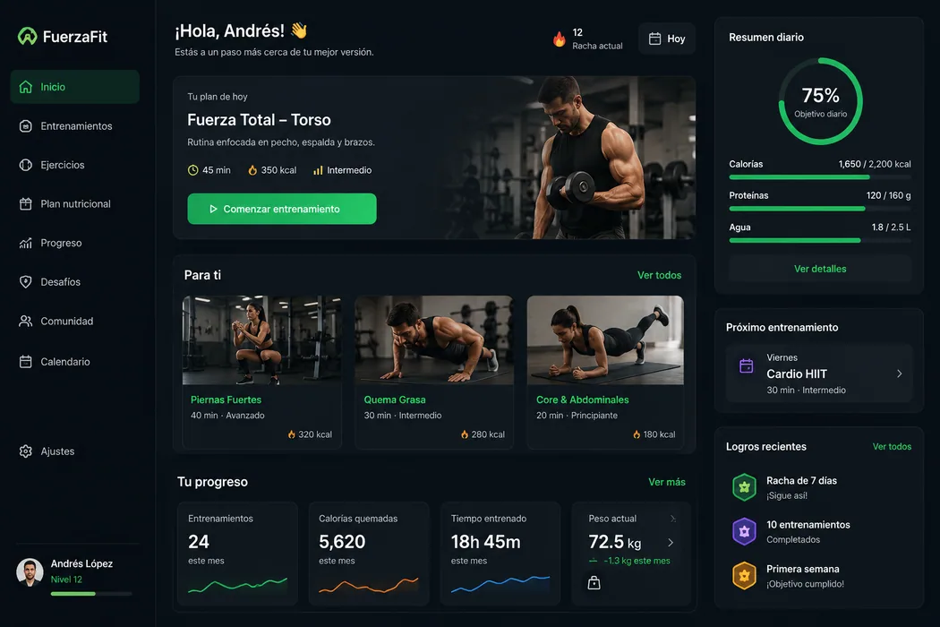 Ejemplo de app web funcional creada con IA